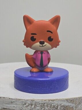 2025 McDonalds Disneyland 70th Anniv. Happy Meal Toy - Nick Wilde From Zootopia